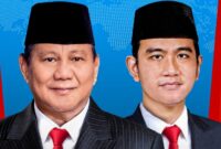 Prabowo Subianto dan Gibran Rakabuming Raka,  (x/@FahriHamzah)