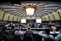 Calon presiden nomor urut 2 Prabowo Subianto, menghadiri Musyawarah Kerja Nasional Majelis Ulama Indonesia (MUI) ke-III di Jakarta. (Dok. Tim Media Prabowo)
