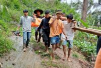 14 orang meninggal dunia akibat tertimbun tanah longsor di Kabupaten Tana Toraja, Provinsi Sulawesi Selatan. (DOk. BPBD Kab. Tana Toraja)