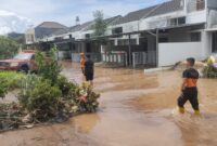 Banjir merendam 789 rumah di Kota Bandar Lampung, Provinsi Lampung. (Dok. BPBD Kota Bandar Lampung)

