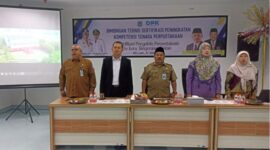 Komisioner BNSP, Prof. Amilin, menghadiri undangan Dinas Perpustakaan dan Kearsipan Kota Tangerang Selatan (Dinas P&K Pemkot Tangsel) sebagai narasumber dalam Bimbingan Teknis (Bimtek) pustakawan. (11/6/24)